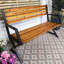 Abdule Solid Wood Outdoor Bench