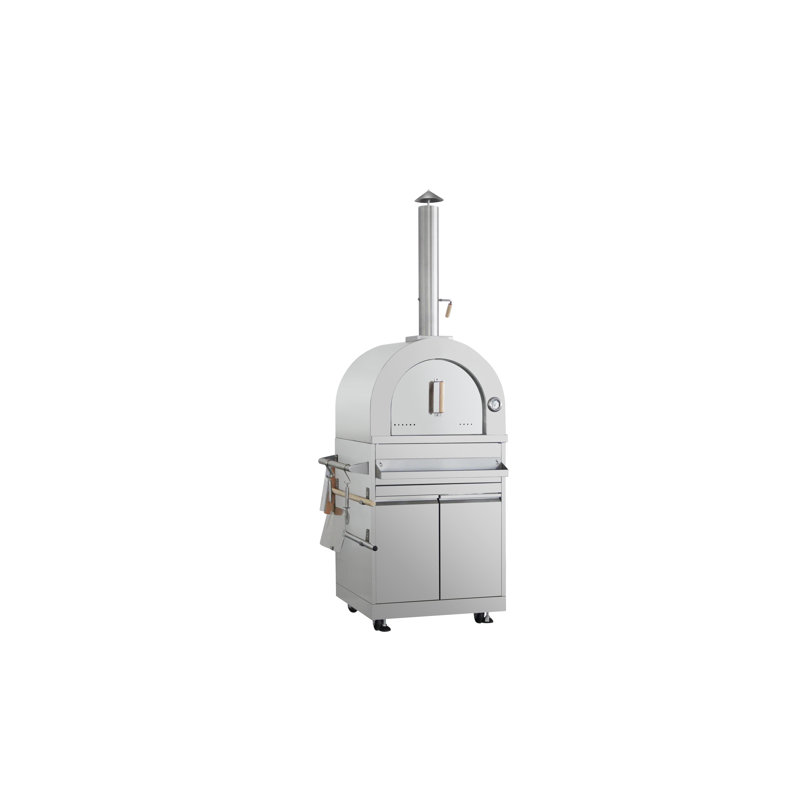 Thor Kitchen Stainless Steel Free Standing Wood Burning Pizza Oven