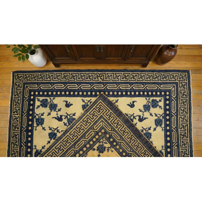 Tapis antique chinois Ningxia