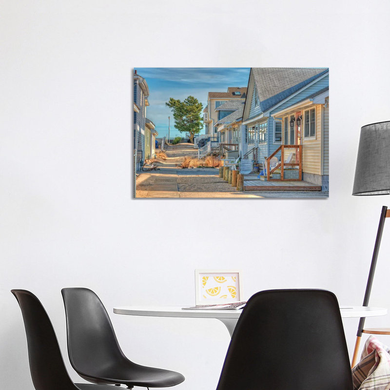 Jersey Cottages by David Gardiner - Wrapped Canvas Print, 101.6 cm H x 66.04 cm W x 3.175 cm D