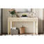 Console rustique abricot avec tiroir cannelé et placage de frêne, à porter, charge de table de 220 lb, table de couloir à 25 brassées, placage de bois massif, convient au décor côtier, capacité, capacité