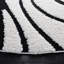 Philadelphia Power Loomed Polypropylene Ivory/Black Rug-2101622221