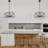 20" 5-Light Dimmable Durm Chandelier with Adjustable Height-1278635718