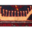 Tapis rouge Baluch 3 pi 3 po x 5 pi 7 po