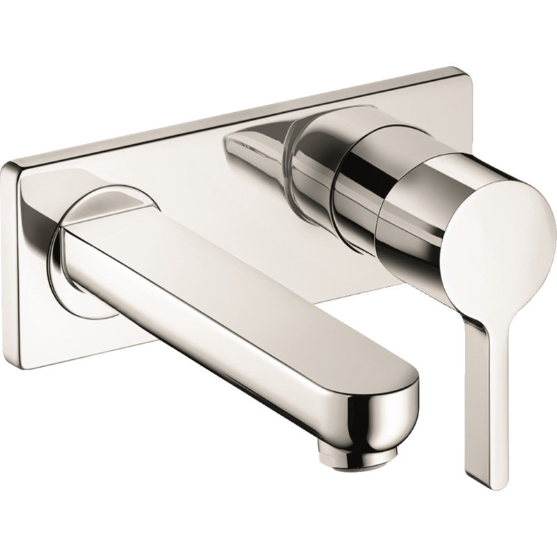 Metris S Single Handle Kitchen Faucet, Polished Nickel