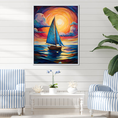 Rohando " Sailboat Abstract Tides "