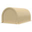 Espace de rangement pour garage - Abri d'auto 10 pi x 16 pi, pour voiture, camion, outils, abri d'auto robuste 16 po, beige, moto, outils