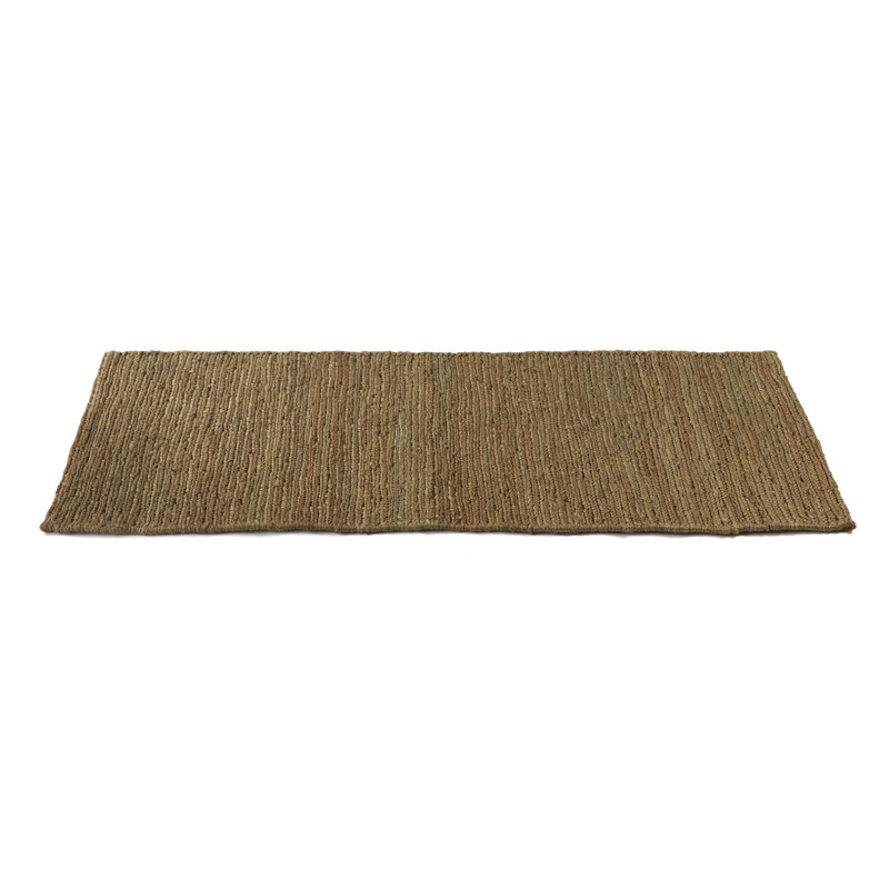 Solid Colour Jute / Sisal Area Rug, Rectangle 140 x 200cm