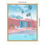 "Palm Springs" par Petra Lizde, reproduction d'art sur toile encadrée-112857311