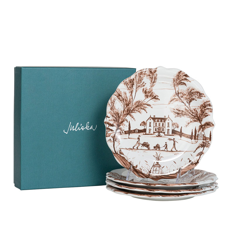 Country Estate Harvest Party Plates Assorted