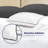 100% Viscose from Bamboo Trimmed Pillowcases Only, 300 Thread Count, Hidden Zipper, Cooling Breathable, Bedding Pillow Covers for Hot Sleepers - Gift-Ready Packaging, PACK OF 2 (Pewter)-111673785-111673787