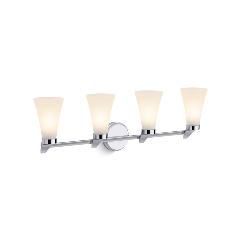 Simplice Four-Light Sconce, Polished Chrome