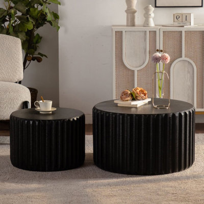 Ensemble de tables basses Scalloped