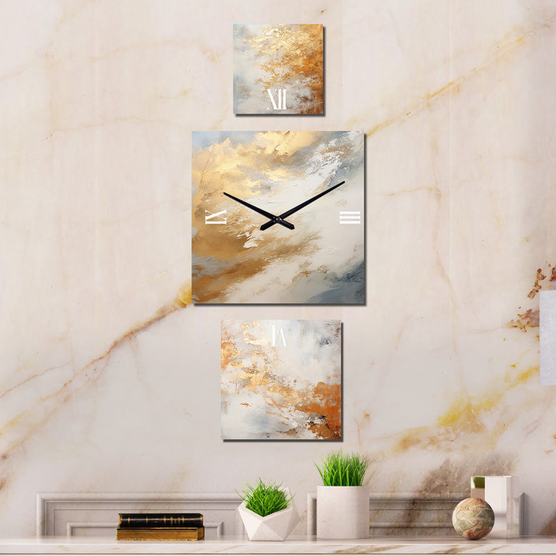 Magbie Metal Wall Clock