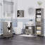 Armoire de rangement, armoire de salle de bain sous lavabo avec 2 portes et tablette ouverte