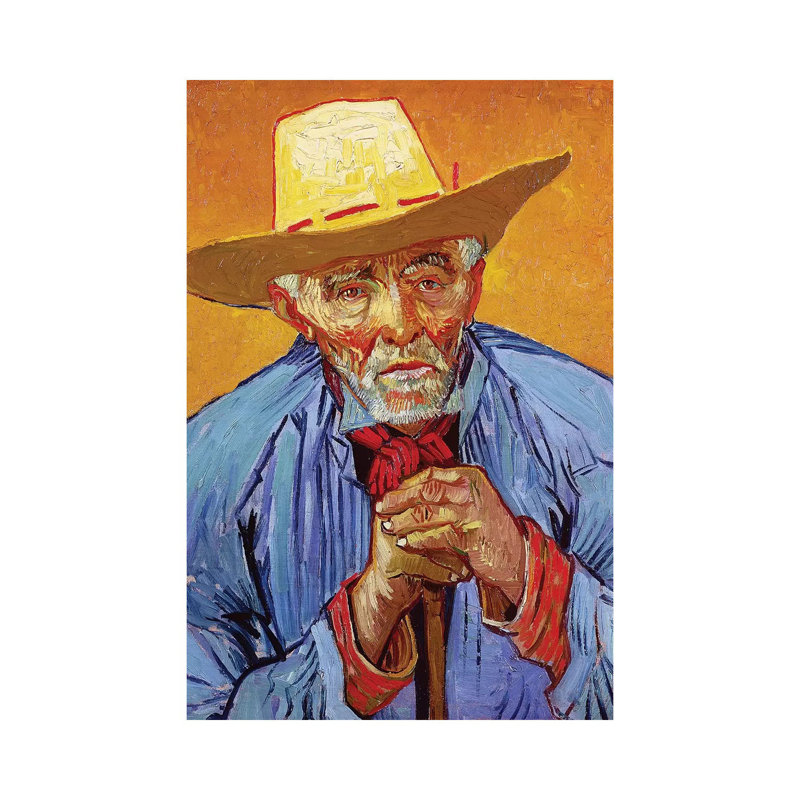 Portrait Of Patience Escalier, 1888 by Vincent Van Gogh - Wrapped Canvas Gallery-Wrapped Canvas Giclée
