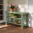 Babb Wood Shelves Storage Bench-381882923
