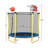 5.5' Round Trampoline with Safety Enclosure-133401486