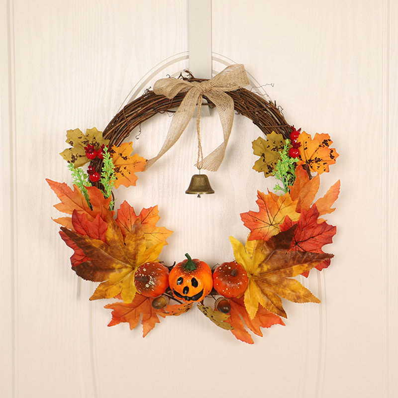 Faux Lighted Mixed Assortment 40cm Wreath