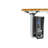 21'' H x 5.13'' W AV Cart