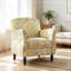 Fauteuil d'appoint avec pieds robustes