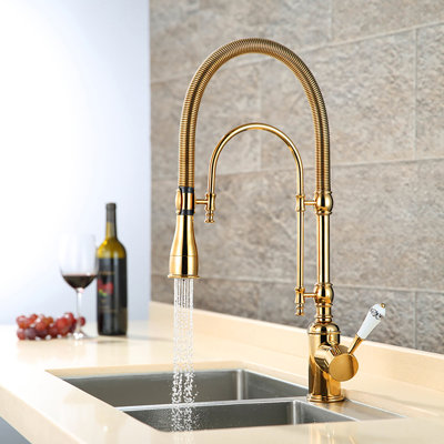 Homary Pull Down Kitchen Faucet