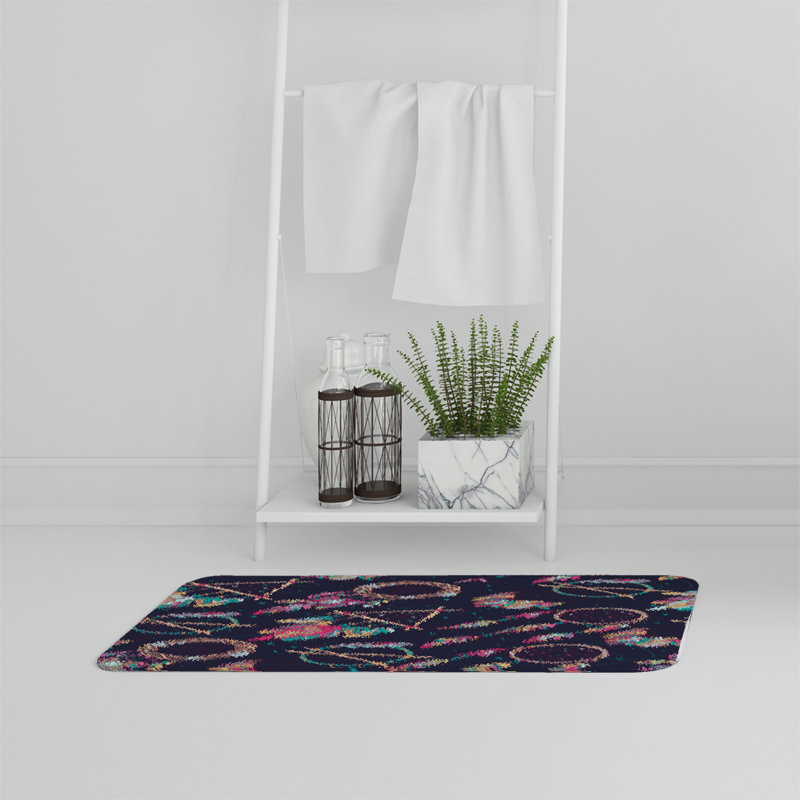 Lana Memory Foam Non-Slip Bath Mat