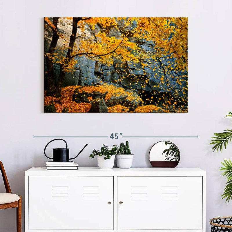 Harnek Falling Leaves, 26" H x 39" W