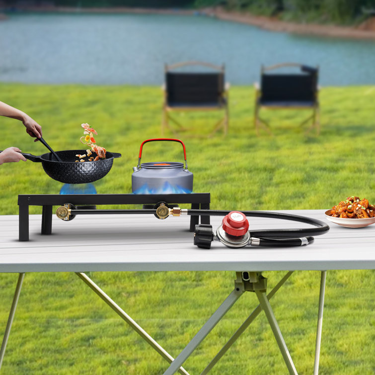 https://assets.wfcdn.com/im/42510576/resize-h755-w755%5Ecompr-r85/2545/254597845/18.9%22+Portable+Double+Burner+Outdoor+Gas+Stove+Propane+Cooker+with+Regulator.jpg