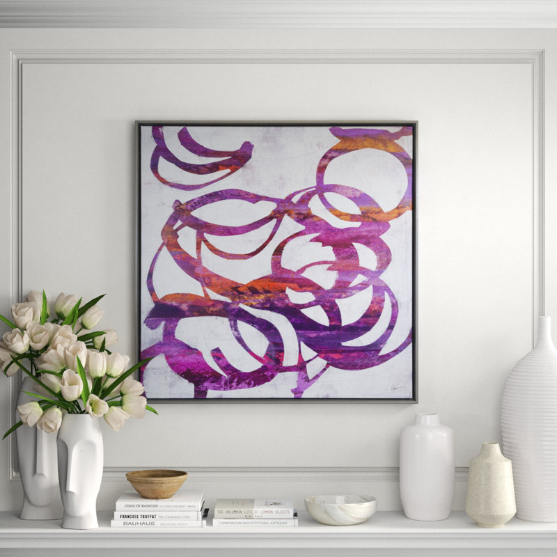 Untitled Print by Maeve Harris, 37" H x 37" W 