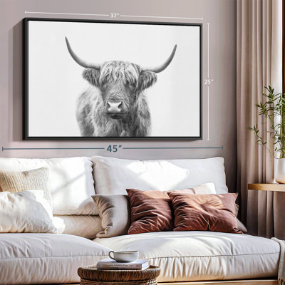 Impression sur toile Highland Bull I