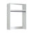 Devi White Wall Mounted Wood Closet System