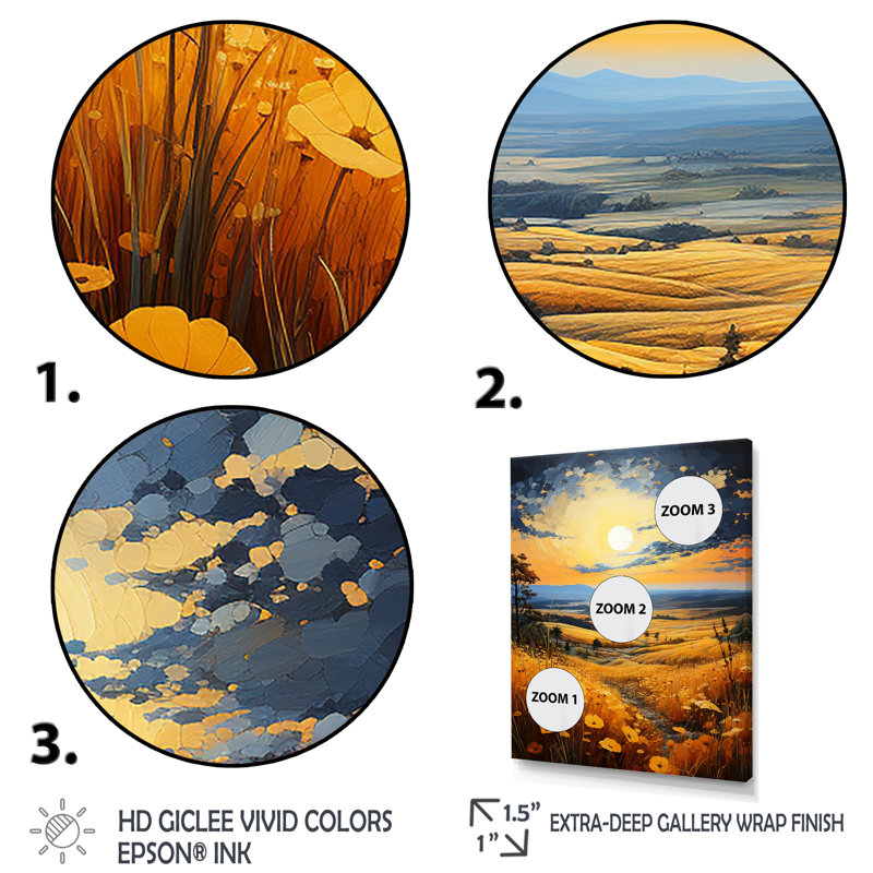 Koju " Sky Of Tranquility I ", 32" H x 24" W x 1" D, Natural Floater Framed