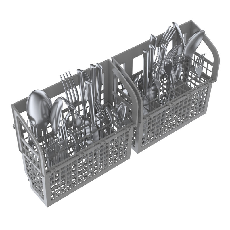 24" Stainless Steel Front Control Built-In Dishwasher