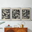 ABSTRACT Series DCCCLX-III - Toile tendue avec châssis sur mesure - 3 pièces