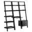 Ensemble de tablettes inclinées 3 pièces Marzavion, finition noire, H 69,4 po x l 69 po x P 14,40 po