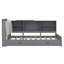 Structure de lit simple avec 2 tiroirs-727367615