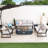 Gingras Cresty 7 - Person Sofa Seating Group With Cushions
