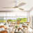 Jazyra 52'' Ceiling Fan with LED Lights