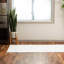Tapis blanc neige à poils longs Solera-1057831606
