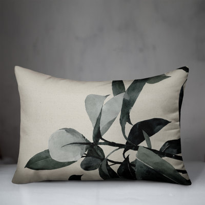  Plant Outdoor Rectangular Pillow Cover & Insert