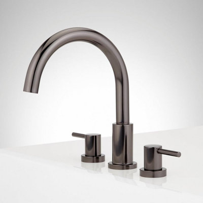 Lexia Deck Mounted Roman Tub Filler Faucet