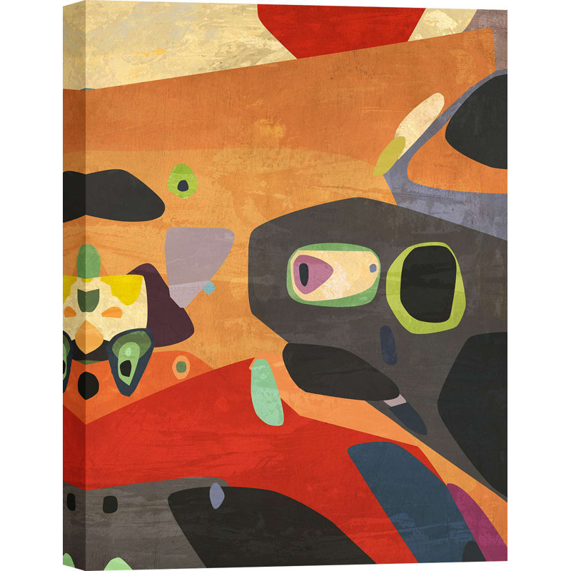 Abstract: New Directions II by Alex Ingalls - Wrapped Canvas Print, 100cm H x 70cm W x 4cm D