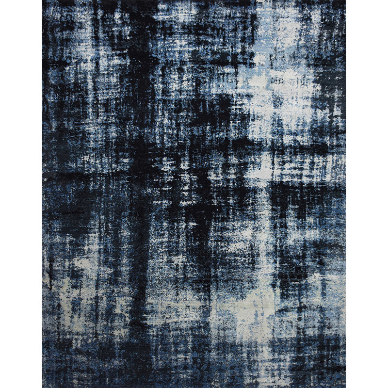 Abstract Area Rug, Rectangle 9' x 12'