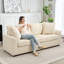 3 Seater Corduroy Sofa-2009621299