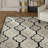 Jonsson Hand Hooked Wool Pile Geometric Rug-19269627