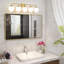 Éclairage pour meuble-lavabo à intensité variable Jaxon, ampoules non incluses-94815279-90701292