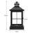 Lantern Candle Warmer Lamp with Timer and Dimmer