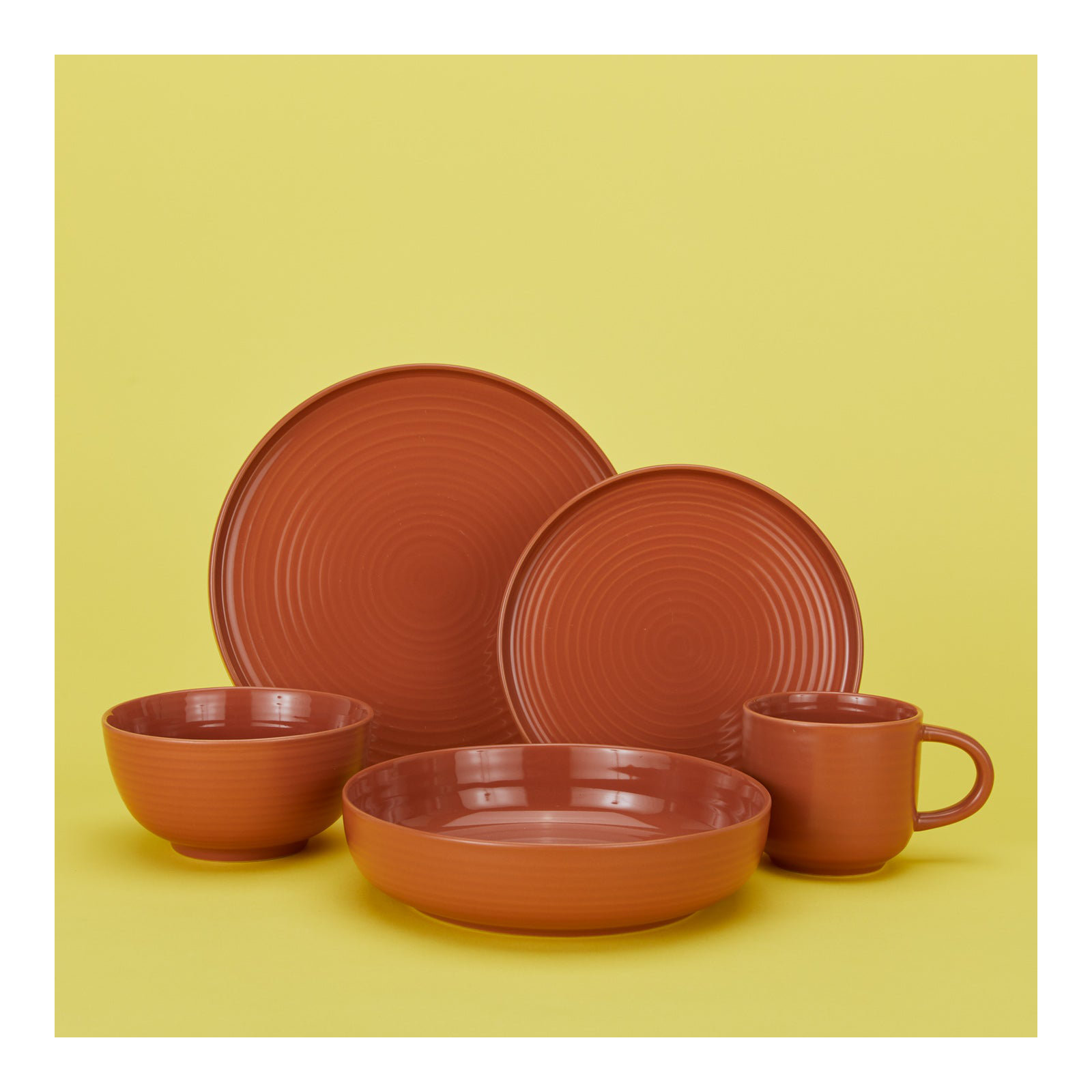 Essential Stoneware Coffee Mug, Terracotta
