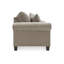 Canapé, causeuse, fauteuil et repose-pieds Dori